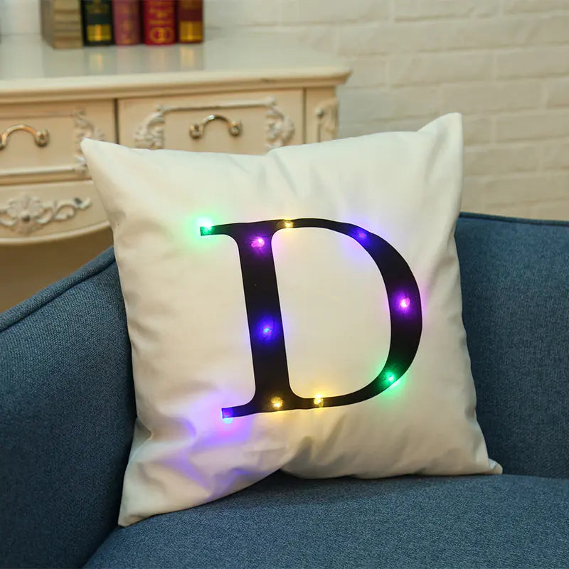 flannel sofa pillow cover
