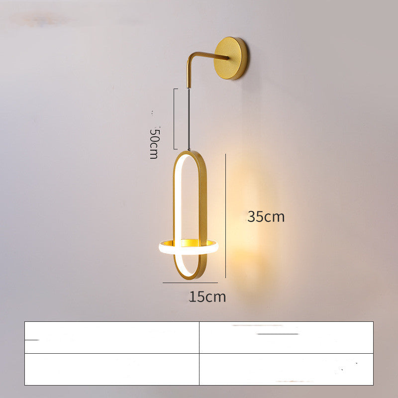 Modern Led Hotel Creative Designer Minimalist Wall Lamp