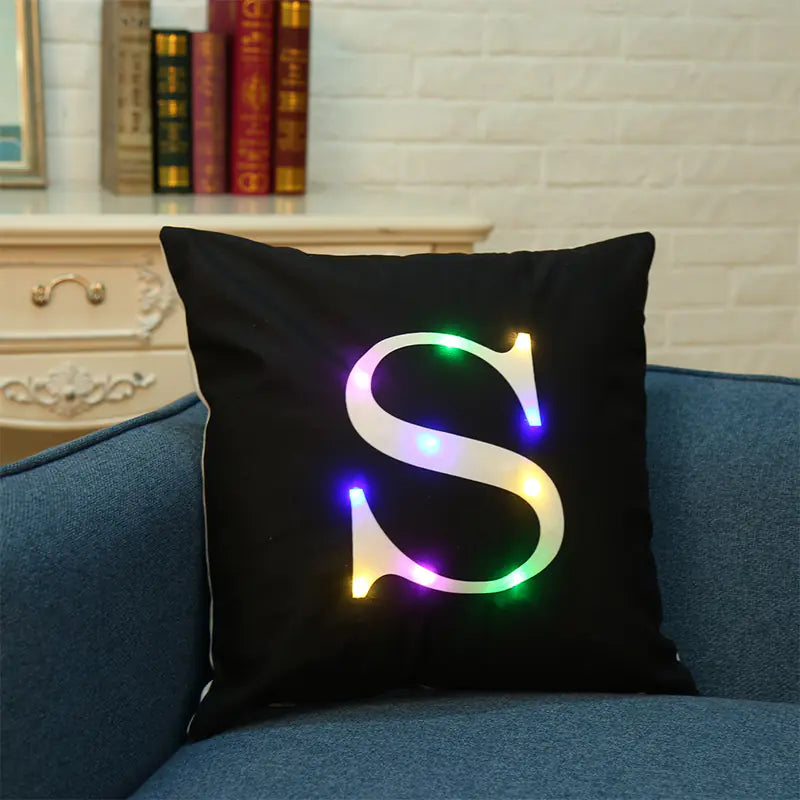 Trendy Flannel Sofa Pillow Cover