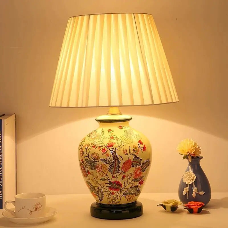 Creative Ceramic Table Lamp for Bedroom and Living Room