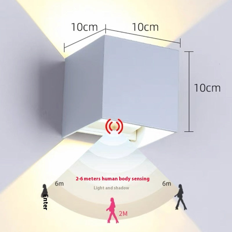 LED Outdoor Waterproof Wall Lamp Modern Minimalist