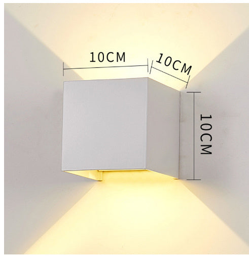 LED Outdoor Waterproof Wall Lamp Modern Minimalist