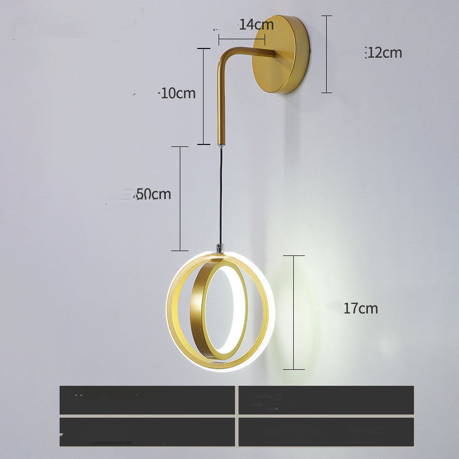 Modern Led Hotel Creative Designer Minimalist Wall Lamp