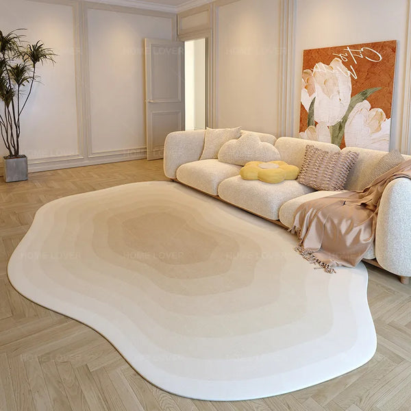 irregular shaped carpet