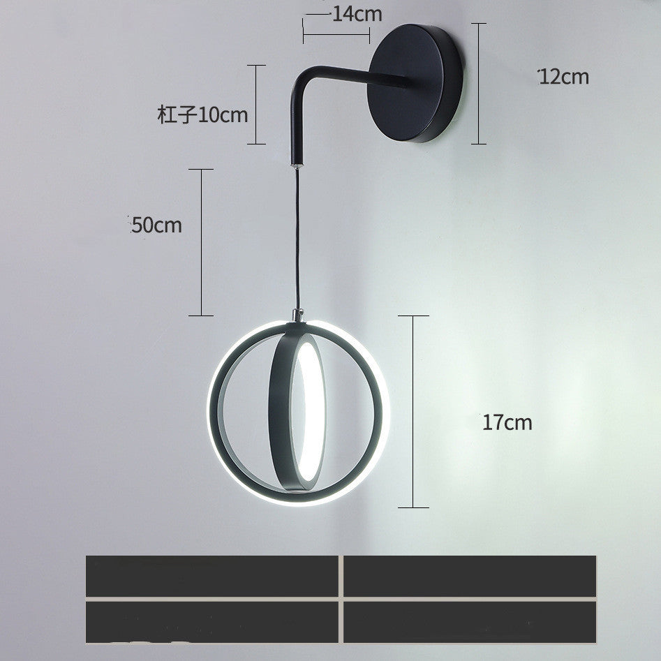 Modern Led Hotel Creative Designer Minimalist Wall Lamp