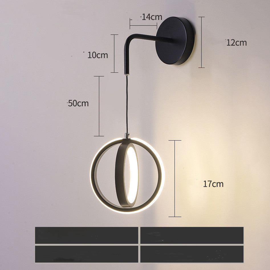 Modern Led Hotel Creative Designer Minimalist Wall Lamp