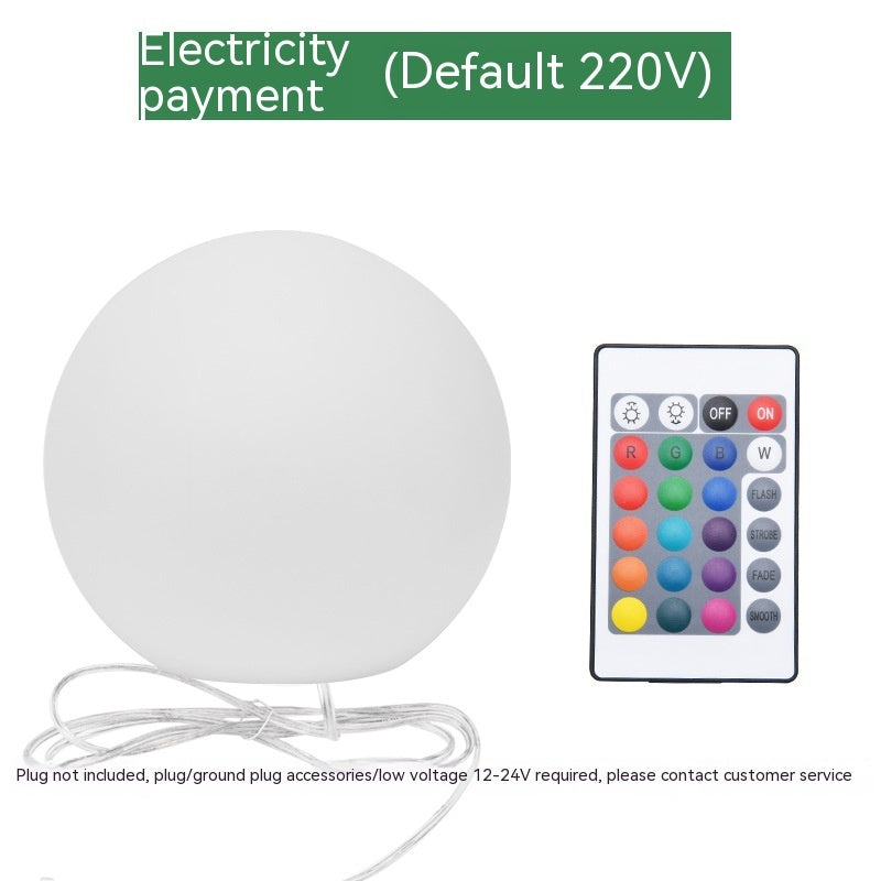 Led Luminous Ball Light Waterproof Solar Decorative Lamp Scene