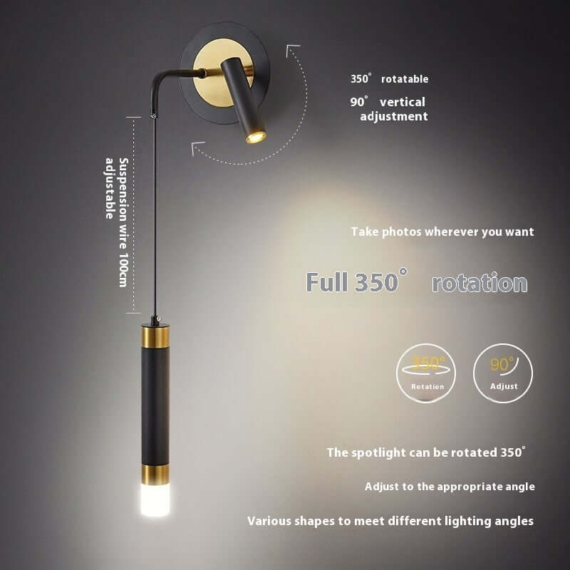 Indoor Bedroom Bedside Simple Restaurant Bar Lamp