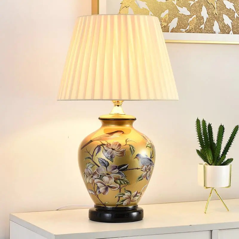 Creative Ceramic Table Lamp for Bedroom and Living Room