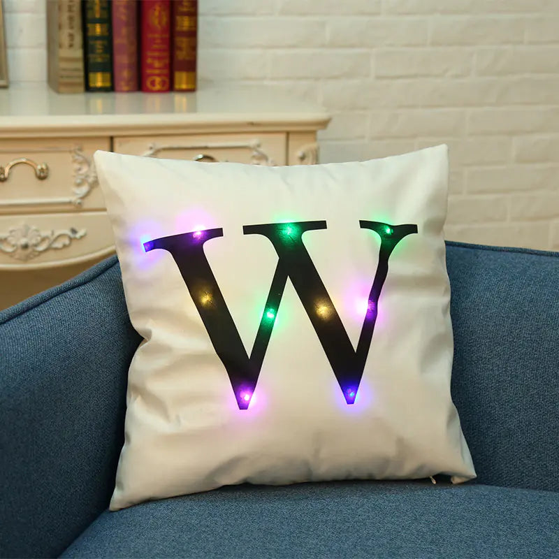 Trendy Flannel Sofa Pillow Cover