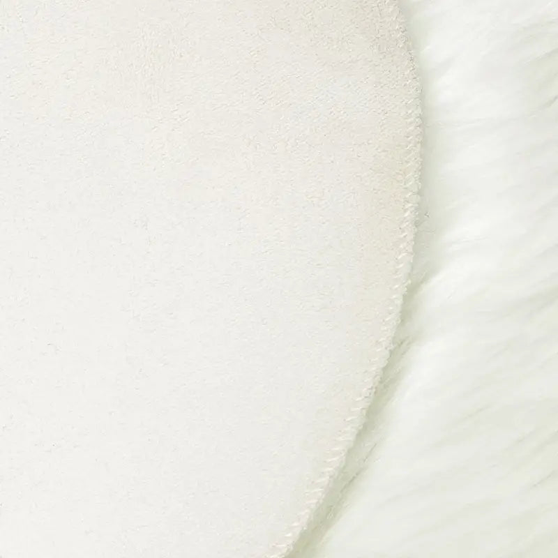 NG Cloud Shape Faux Wool Area Rug for Living Room freshparc