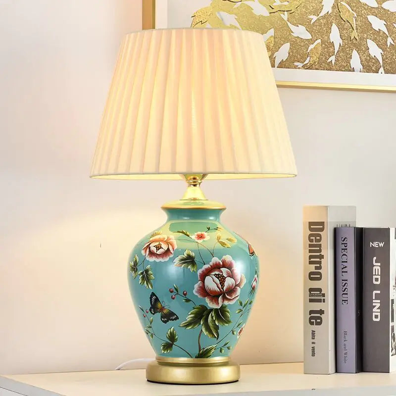 Creative Ceramic Table Lamp for Bedroom and Living Room