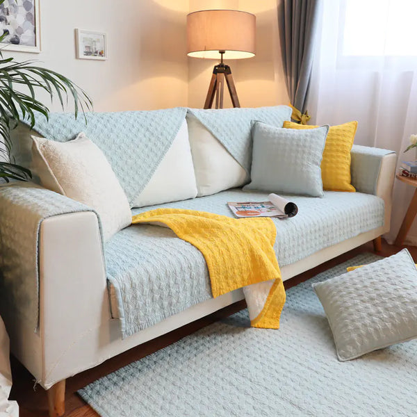 cotton sofa cover set