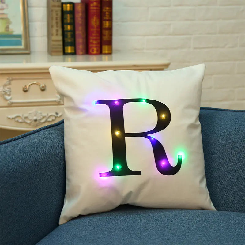 Trendy Flannel Sofa Pillow Cover