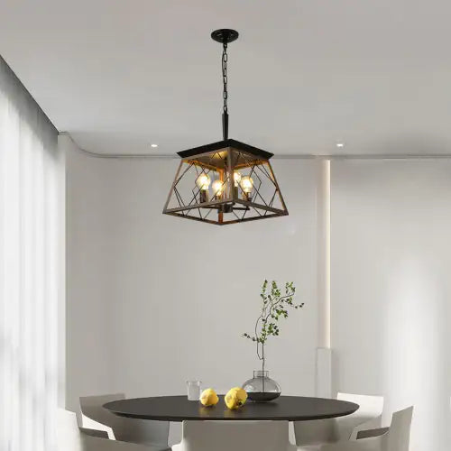 Farmhouse Chandelier 4 Lights Vintage Antique Chandelier Lamps -no Bulbs-Unusable Platform - Temu