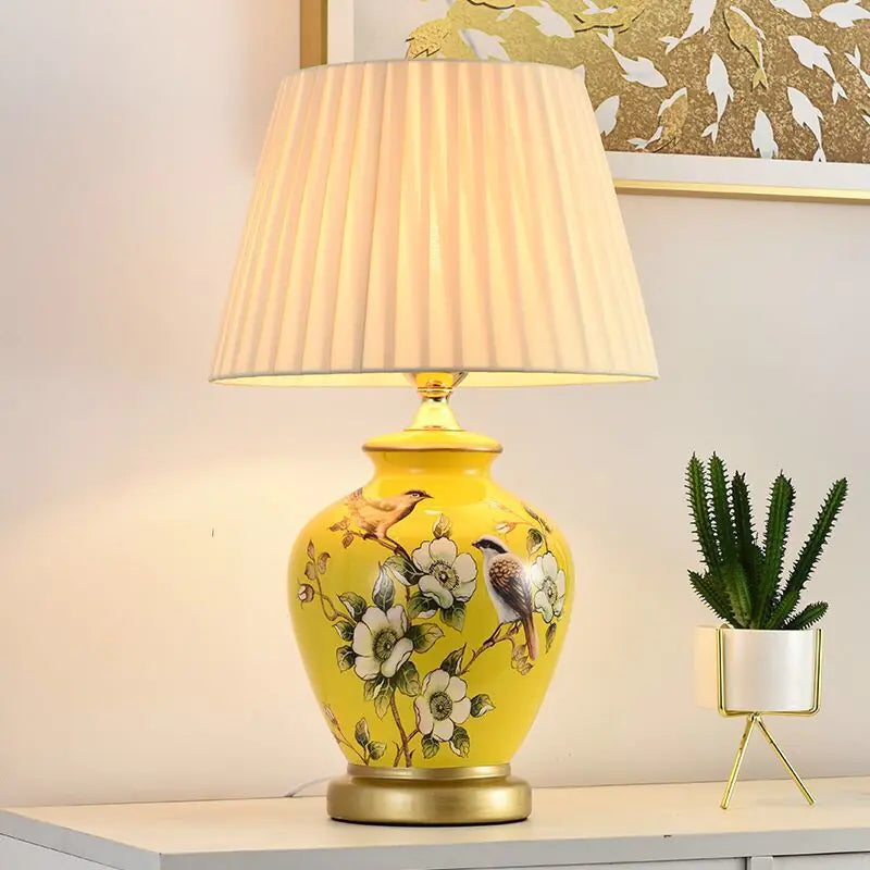 Creative Ceramic Table Lamp for Bedroom and Living Room