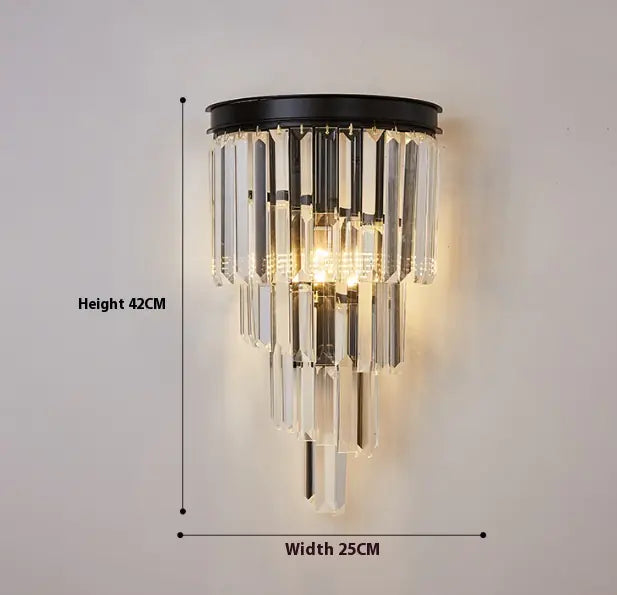 Scandinavian Crystal Bedside Lamp freshparc