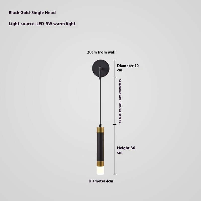 Indoor Bedroom Bedside Simple Restaurant Bar Lamp