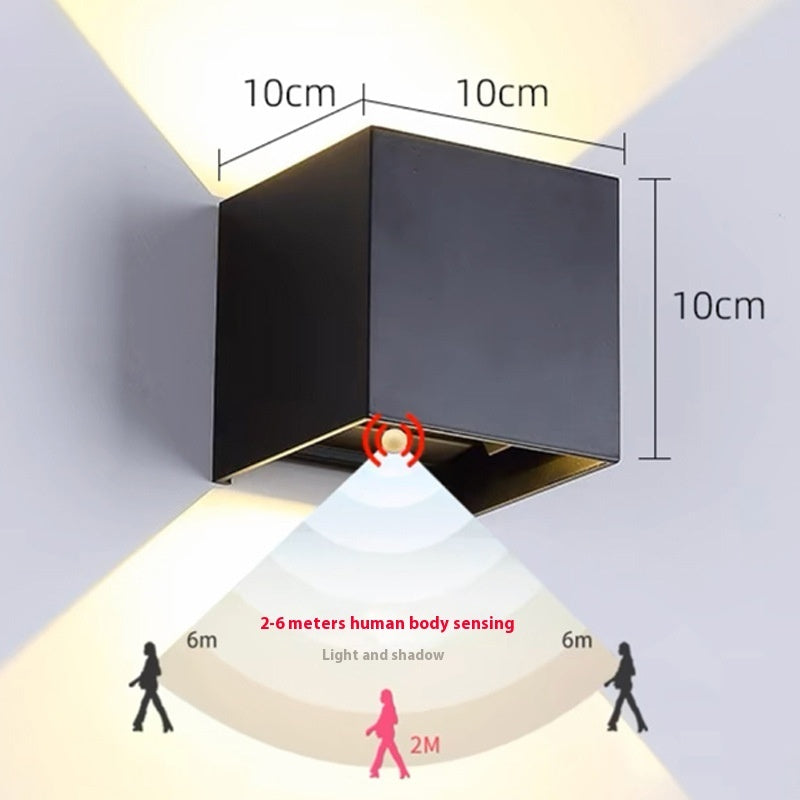 LED Outdoor Waterproof Wall Lamp Modern Minimalist