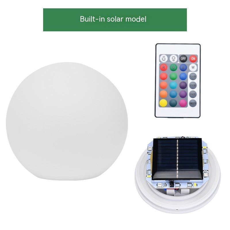 Led Luminous Ball Light Waterproof Solar Decorative Lamp Scene