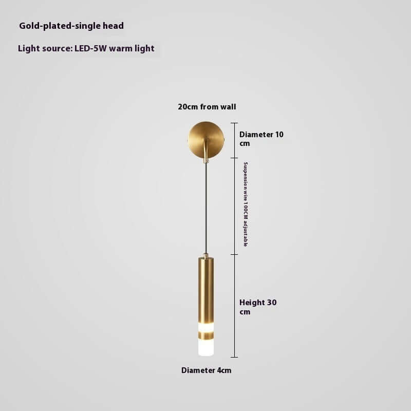 Indoor Bedroom Bedside Simple Restaurant Bar Lamp