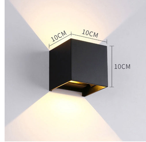 LED Outdoor Waterproof Wall Lamp Modern Minimalist