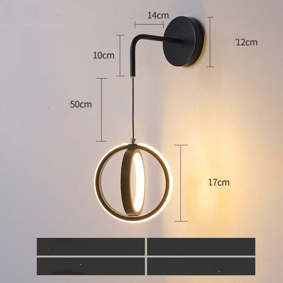 Modern Led Hotel Creative Designer Minimalist Wall Lamp
