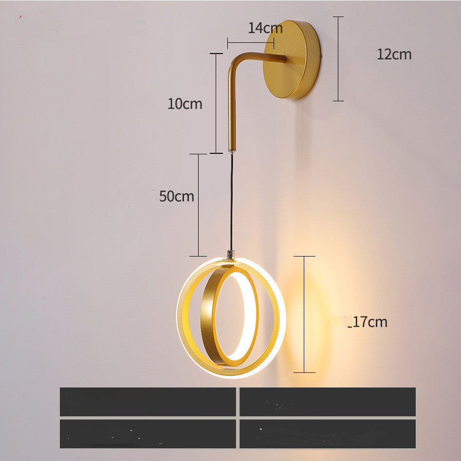 Modern Led Hotel Creative Designer Minimalist Wall Lamp