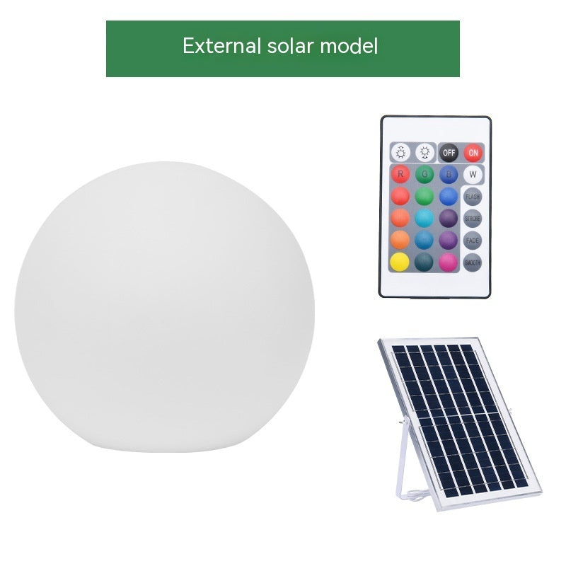 Led Luminous Ball Light Waterproof Solar Decorative Lamp Scene