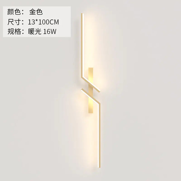modern strip wall lamp