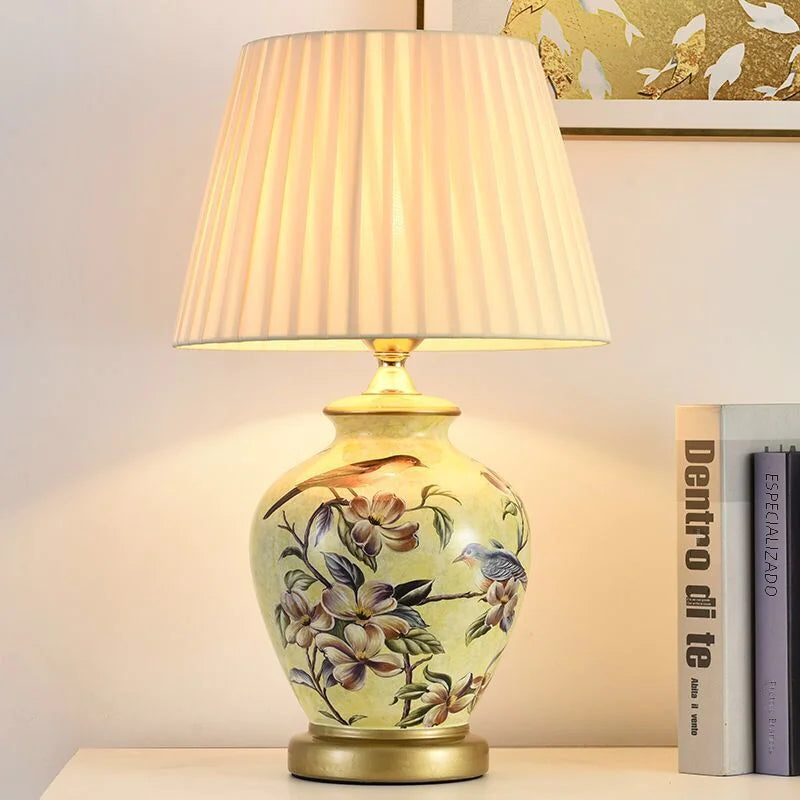 Creative Ceramic Table Lamp for Bedroom and Living Room