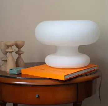 White Circle Table Lamps freshparc