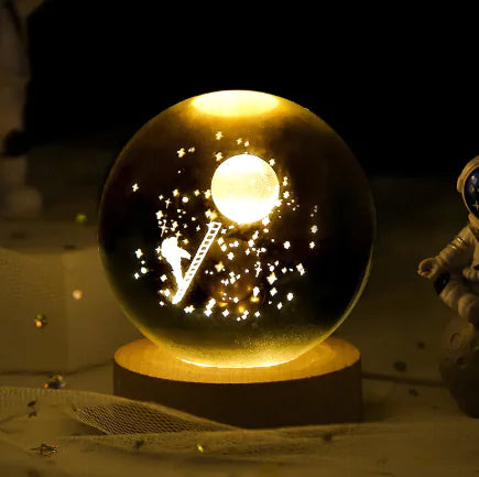 Luminous Galaxy Crystal Lamp freshparc