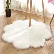 NG Cloud Shape Faux Wool Area Rug for Living Room freshparc