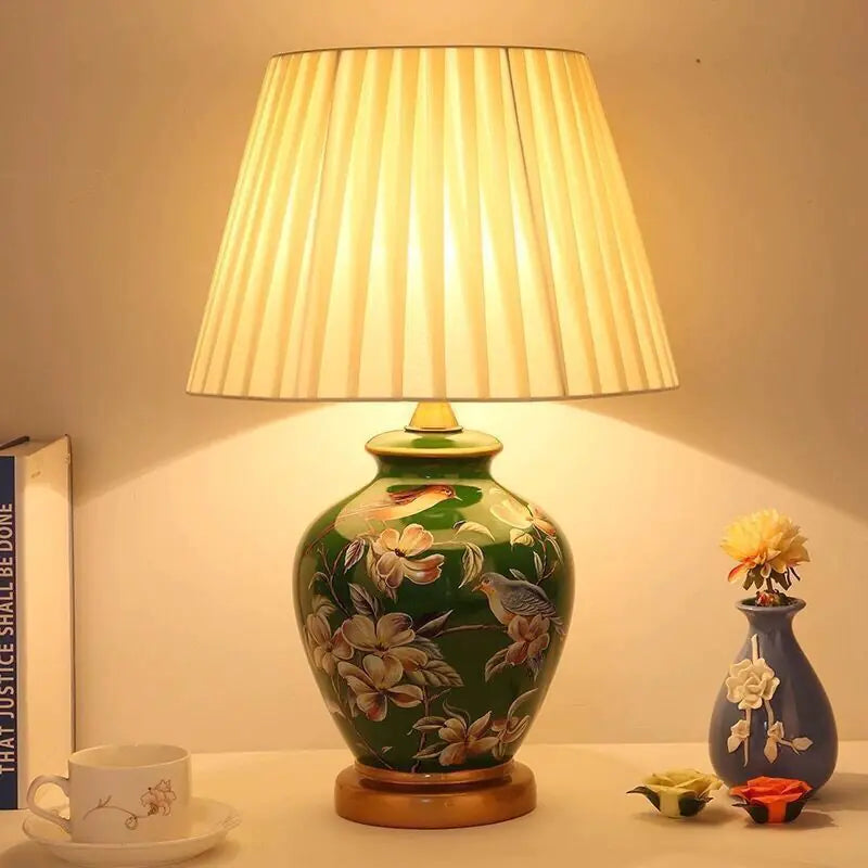 Creative Ceramic Table Lamp for Bedroom and Living Room