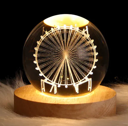 Luminous Galaxy Crystal Lamp freshparc