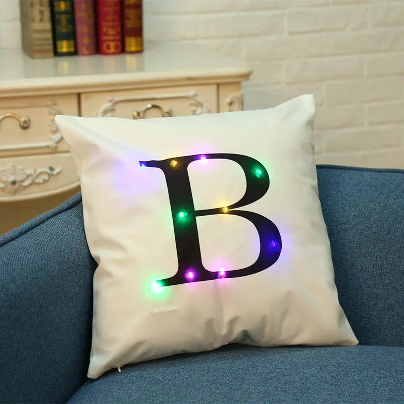 Trendy Flannel Sofa Pillow Cover