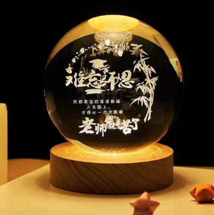 Luminous Galaxy Crystal Lamp freshparc