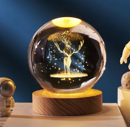 Luminous Galaxy Crystal Lamp freshparc